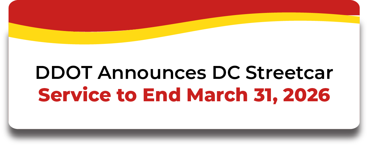 DC Streetcar Service Alert